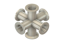 KF法兰六通接头