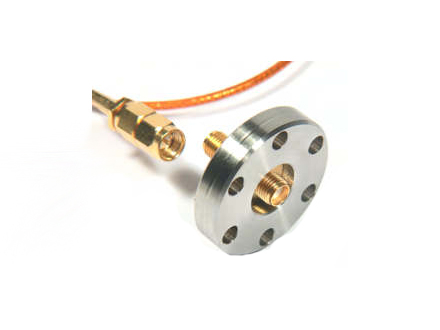 Allectra同轴型SMA50欧姆真空馈通 