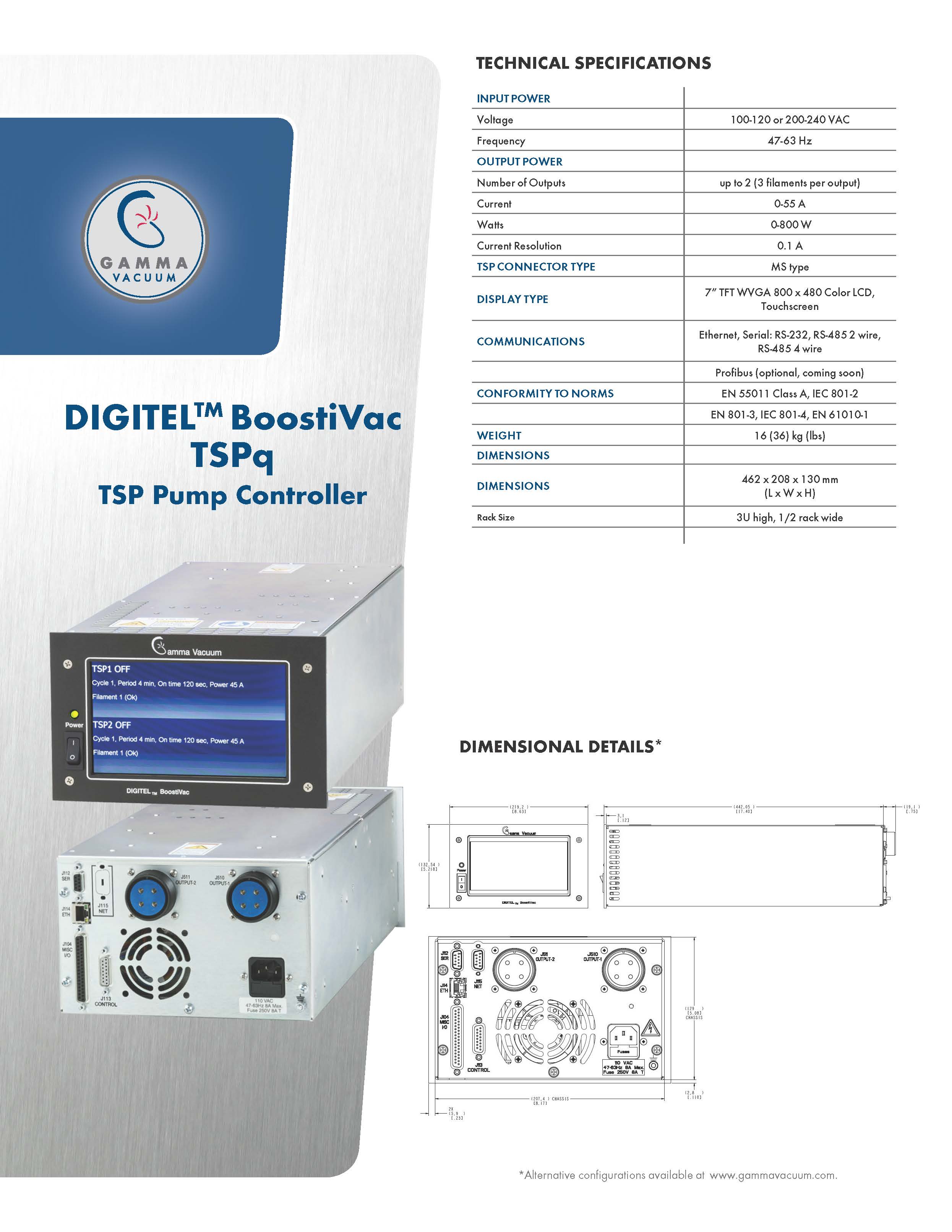 Edwards爱德华TSPq控制器
