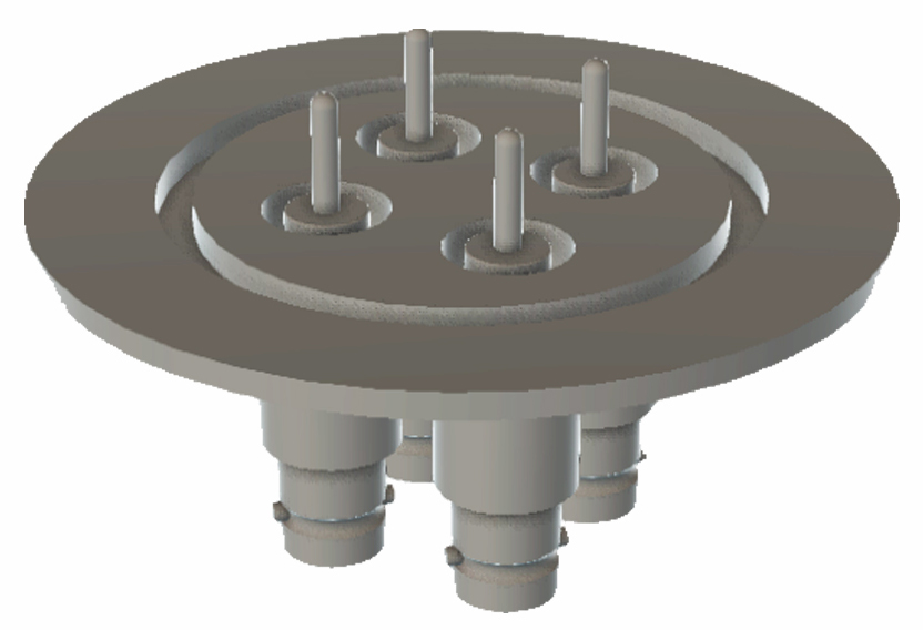 Allectra同轴型真空馈通241-BNC-K40-4