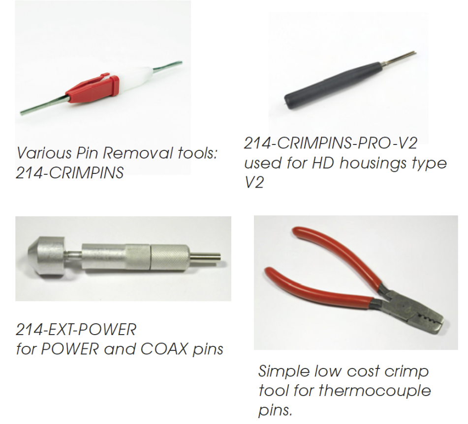 图三:引脚插入和拆卸工具 图三:引脚插入和拆卸工具