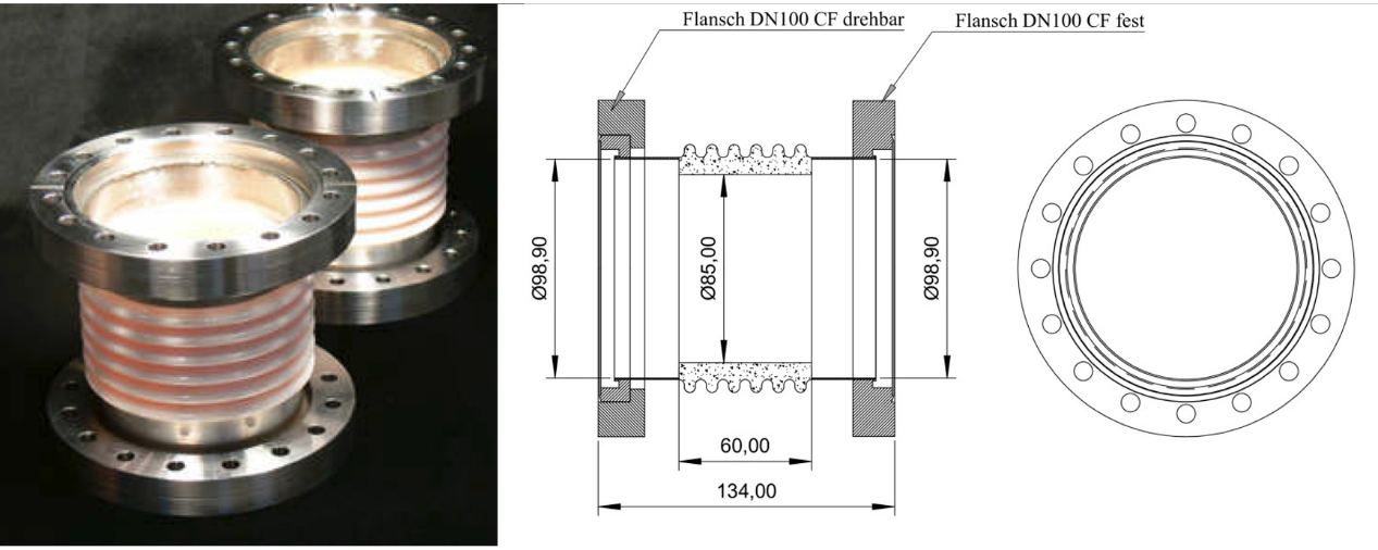 图5：真空槽陶瓷Breaks（35KV/CF100）