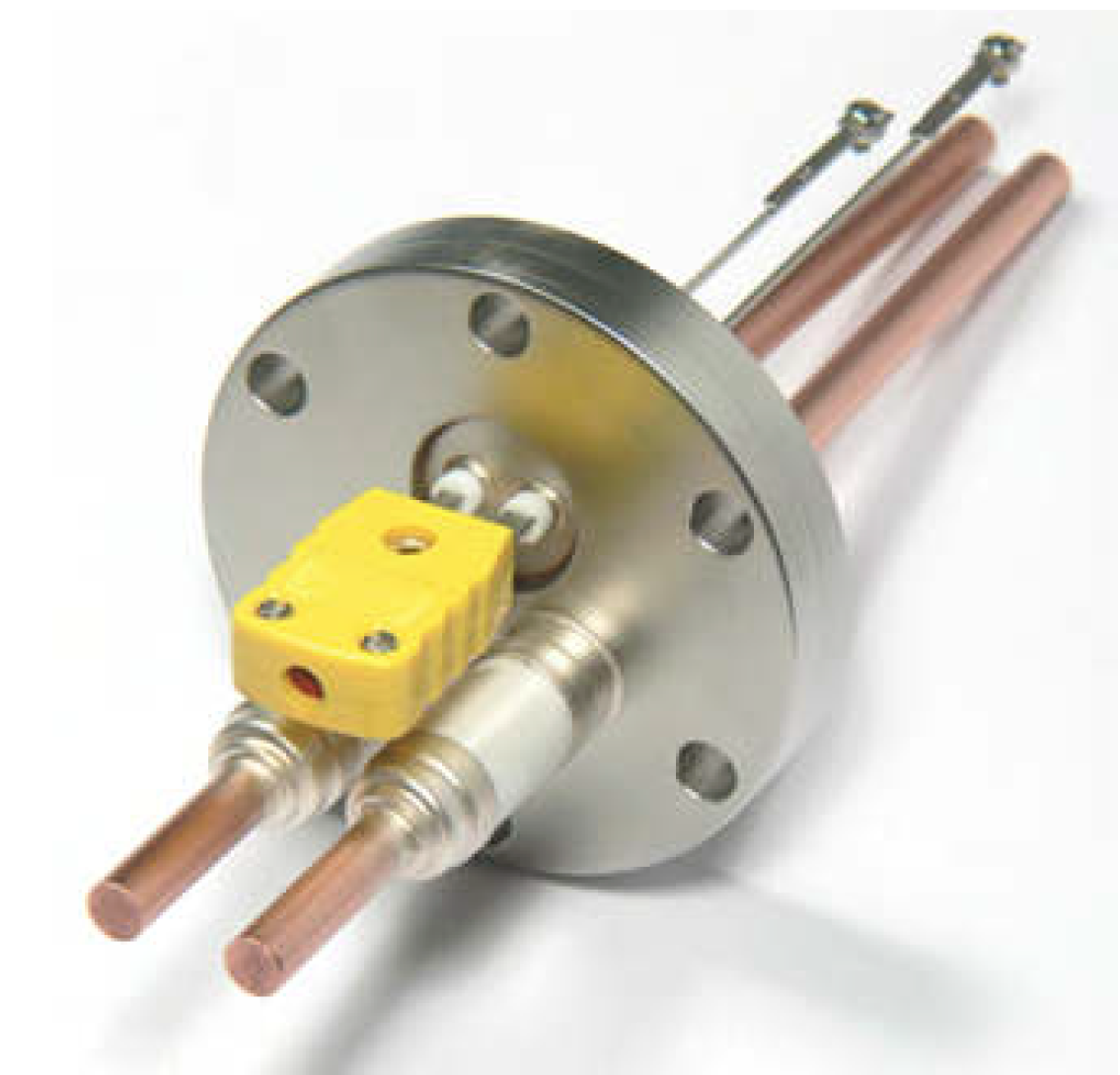 263-TCK-1-CU150-2-C40组合型真空馈通实物图