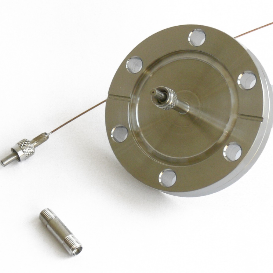 超高真空全金属光纤真空馈通（DN40CF法兰/单芯）