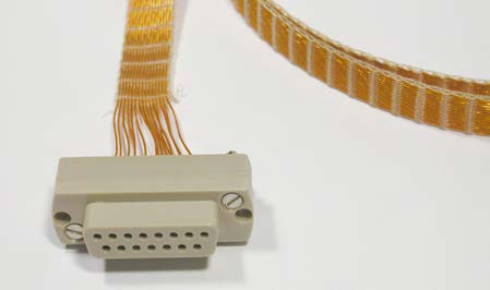 耐高温PTFE带状真空线缆