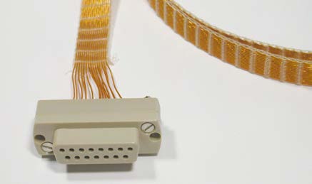 KAPTON PEEK带状Sub-D超高真空线缆