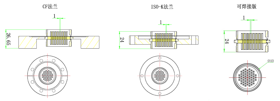 CTS55真空馈通