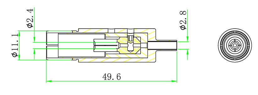 SHV真空端连接器及线缆