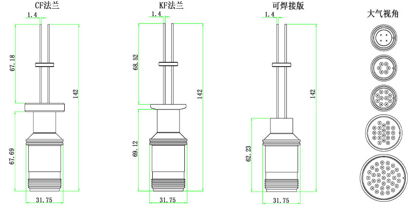 MS功率型真空馈通